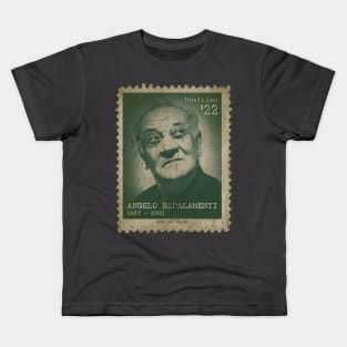 Engraved Vintage Style - Angelo Badalamenti Kids T-Shirt